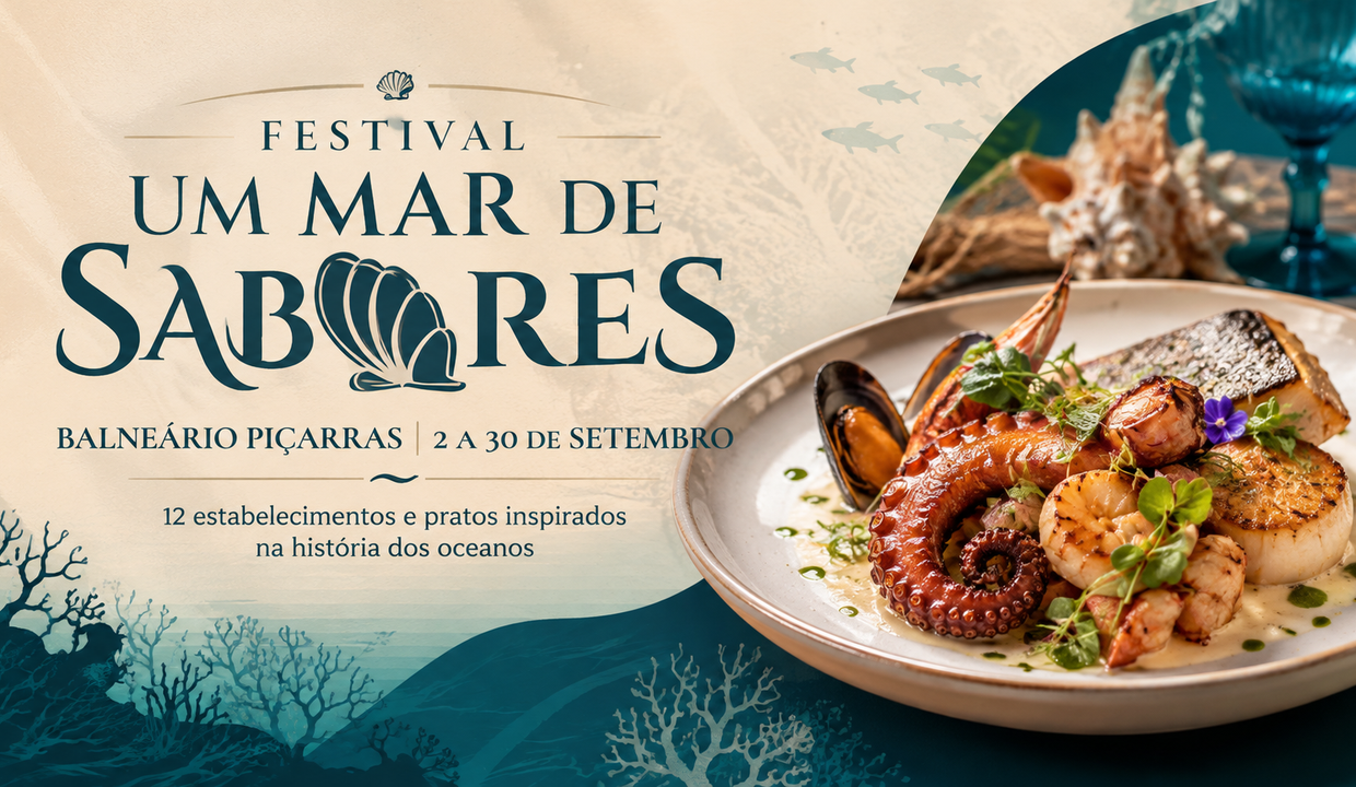 Festival Gastronômico Um Mar de Sabores 2026 em Balneário Piçarras